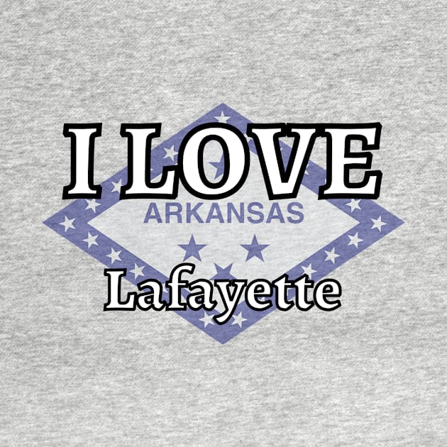 I LOVE Lafayette | Arkensas County by euror-design